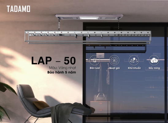 Giàn phơi điện tử LAP-50