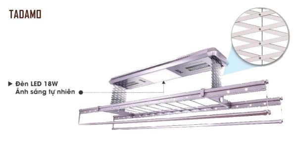 Giàn Phơi Điện Tử LAP-50 - Hình ảnh 3