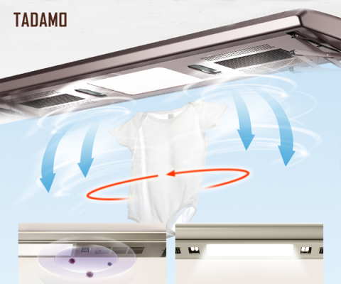 Giàn phơi điện tử LAS-3D sấy đồng bộ