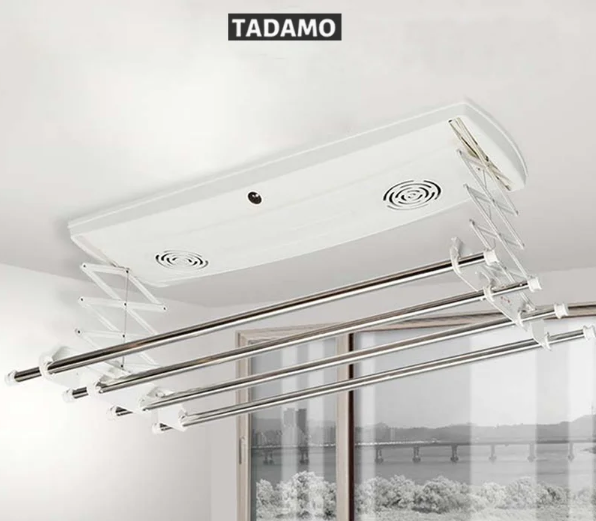 Giàn phơi thông minh điều khiển tự động dễ dàng điều chỉnh theo ý muốn