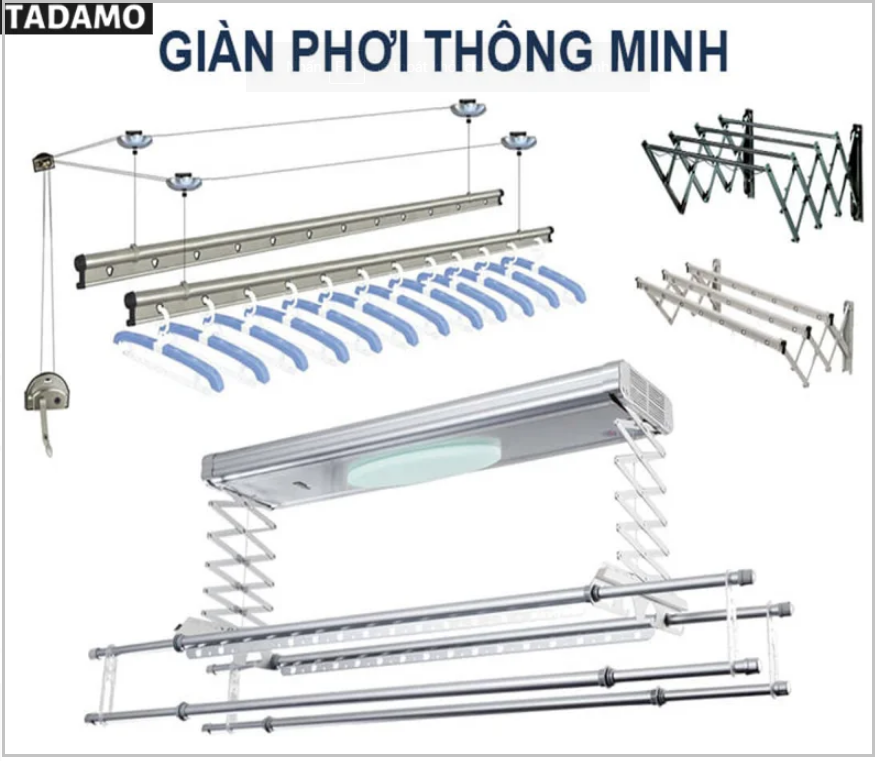 sửa chữa giàn phơi thông minh