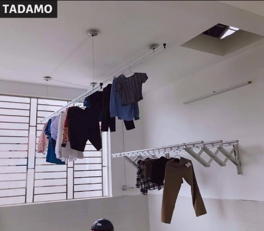 Giúp quần áo nhanh khô và tăng tính thẩm mỹ cho không gian