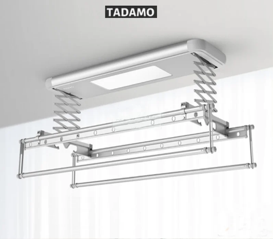 Giàn phơi thông minh điều khiển tự động với chức năng sấy, khử khuẩn
