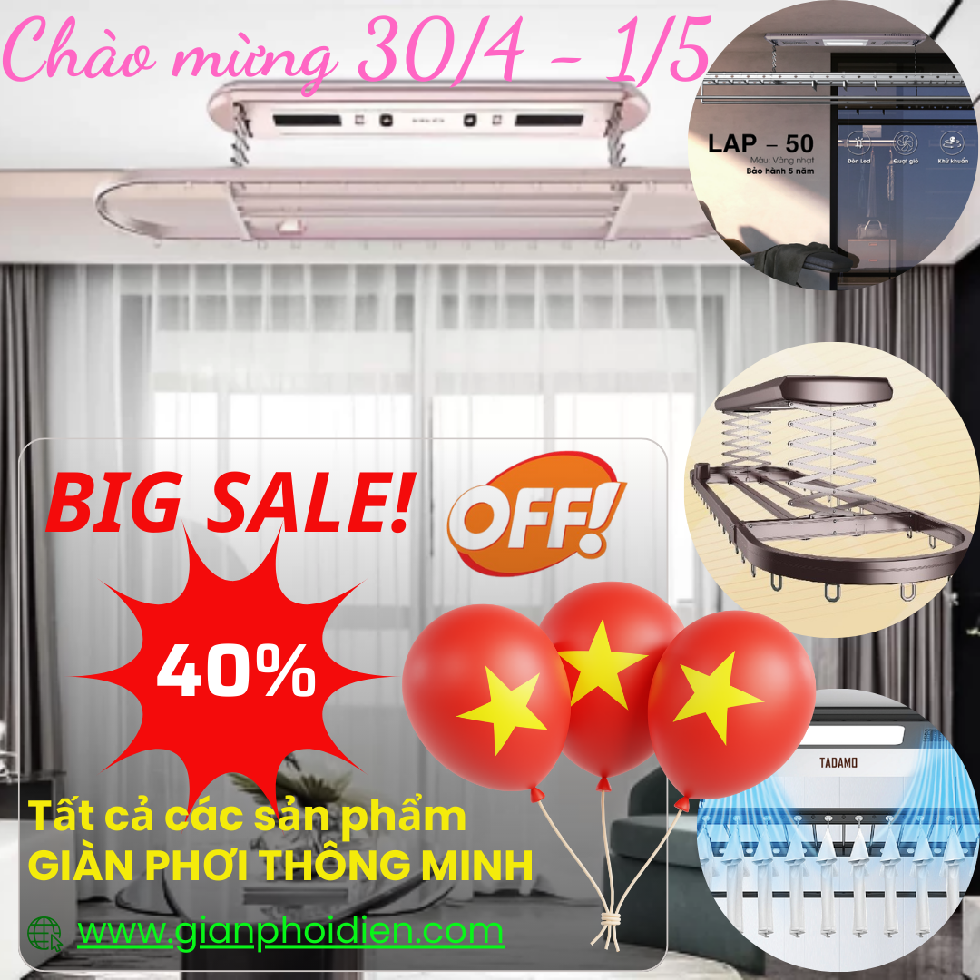 Khuyến mại đặc biệt chào mừng 30/4 - 1/5