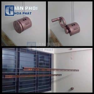 Giàn phơi thông minh Hòa Phát H013